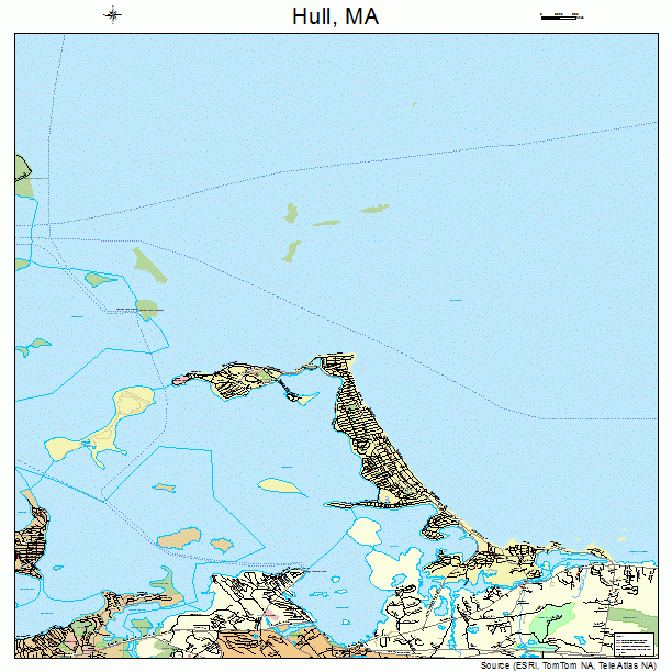 Hull, MA street map