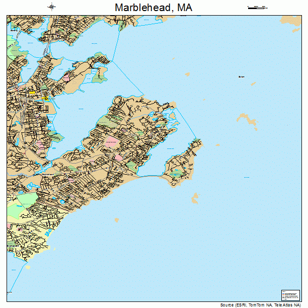 Marblehead, MA street map