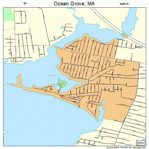 Ocean Grove, MA street map