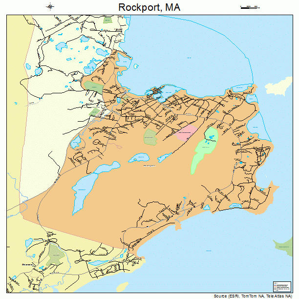 Rockport, MA street map