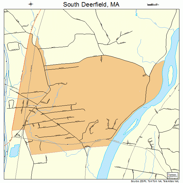 South Deerfield, MA street map
