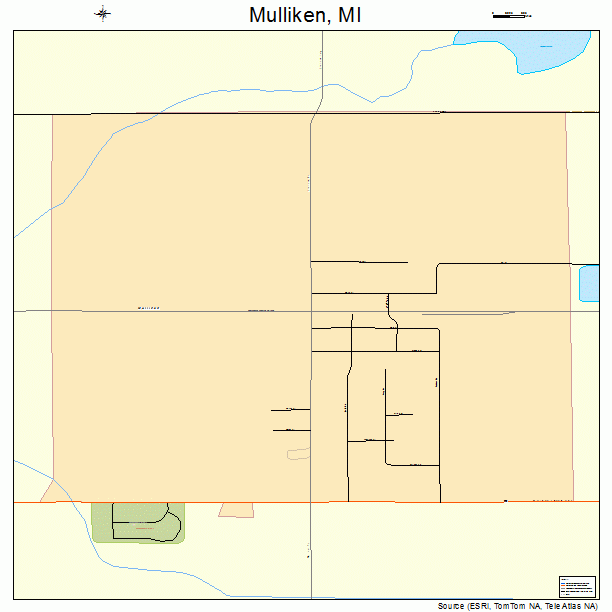 Mulliken, MI street map