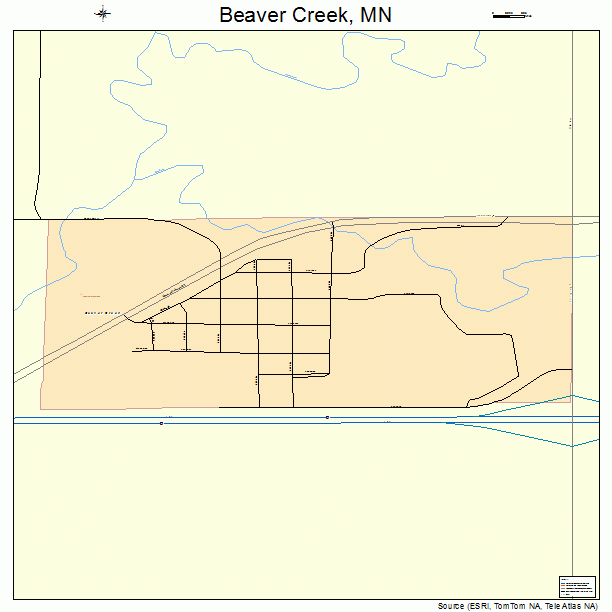 Beaver Creek, MN street map