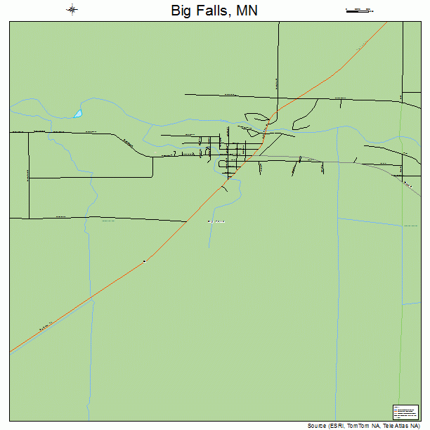 Big Falls, MN street map