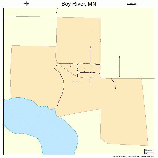 Boy River, MN street map