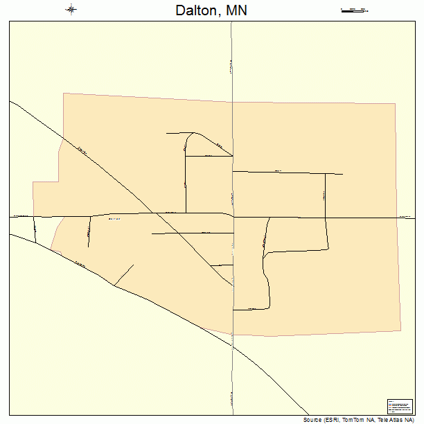 Dalton, MN street map