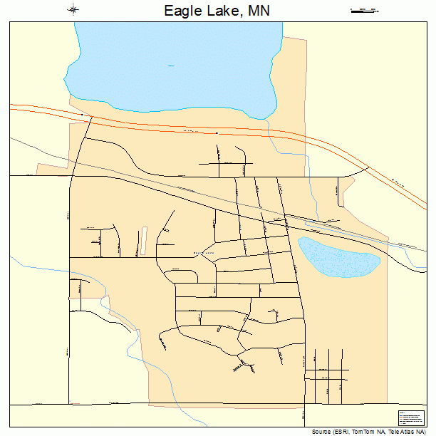Eagle Lake, MN street map