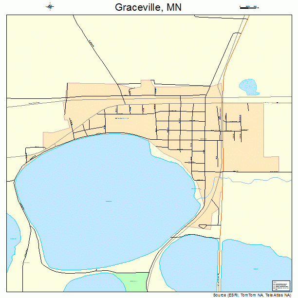 Graceville, MN street map