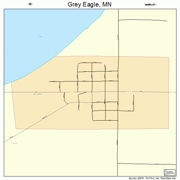 Grey Eagle, MN street map