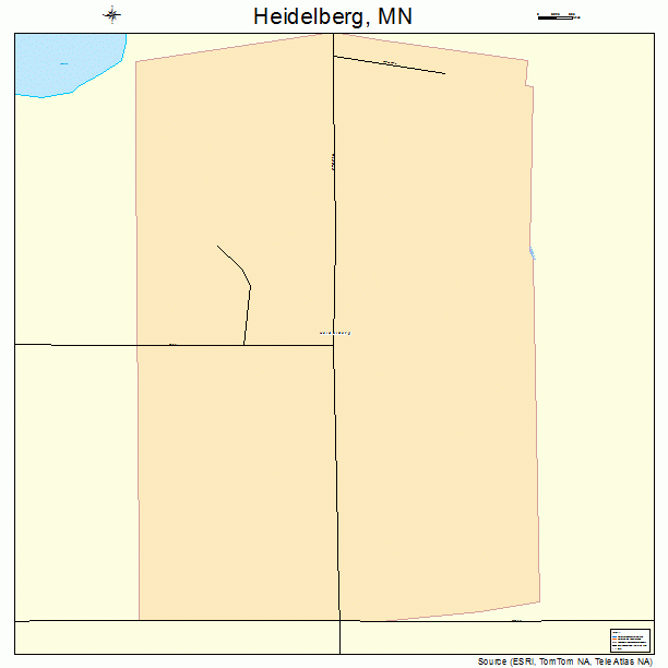 Heidelberg, MN street map