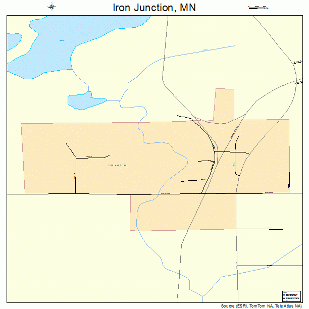 Iron Junction, MN street map