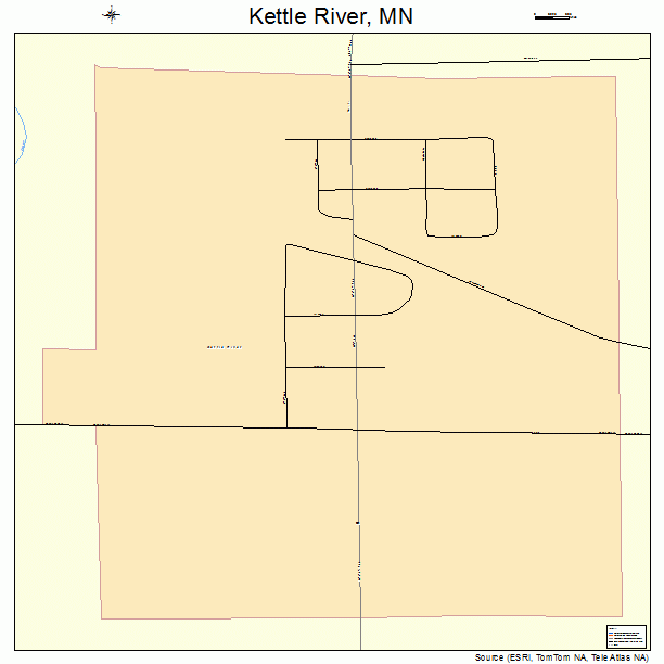 Kettle River, MN street map