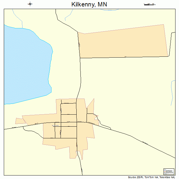 Kilkenny, MN street map