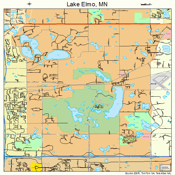 Lake Elmo, MN street map