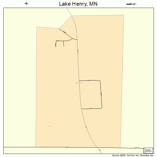 Lake Henry, MN street map