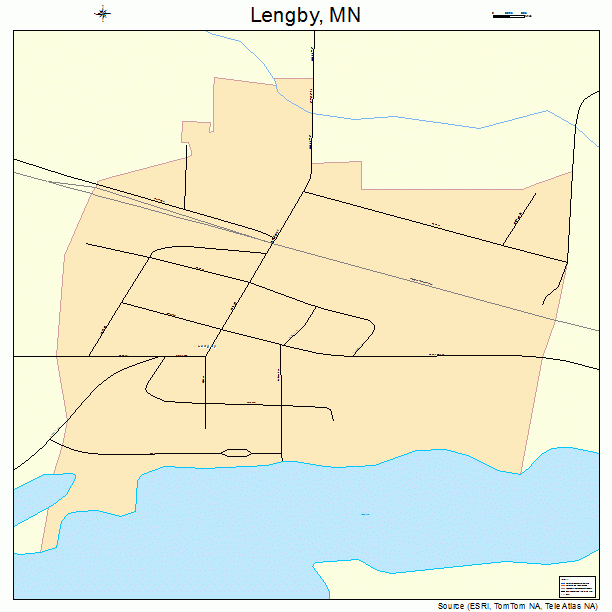 Lengby, MN street map