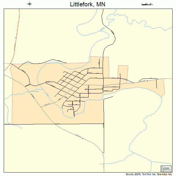 Littlefork, MN street map