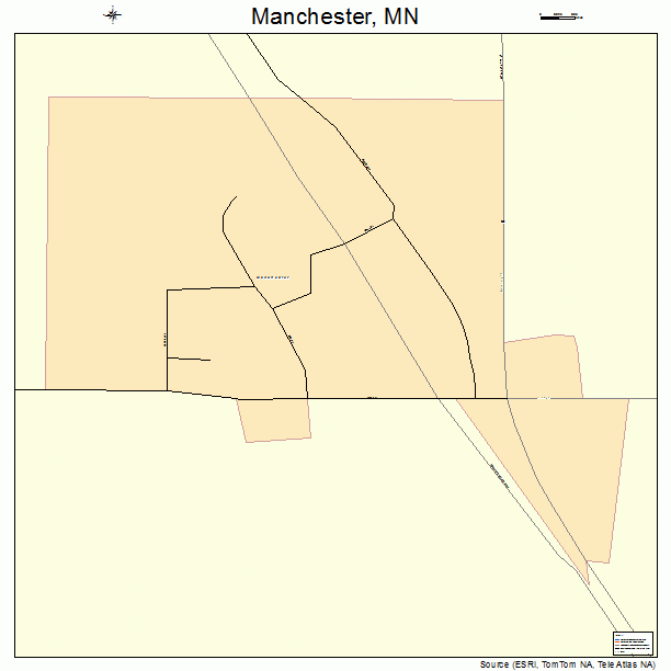 Manchester, MN street map