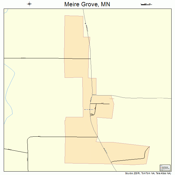 Meire Grove, MN street map
