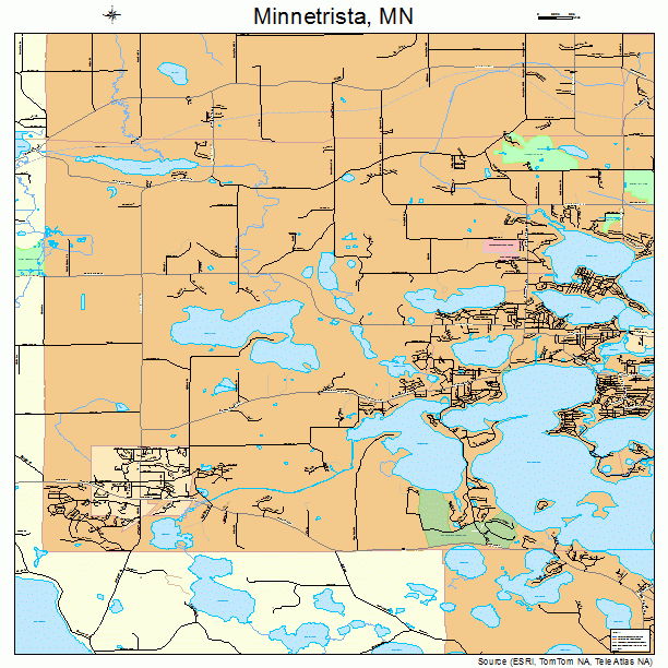 Minnetrista, MN street map