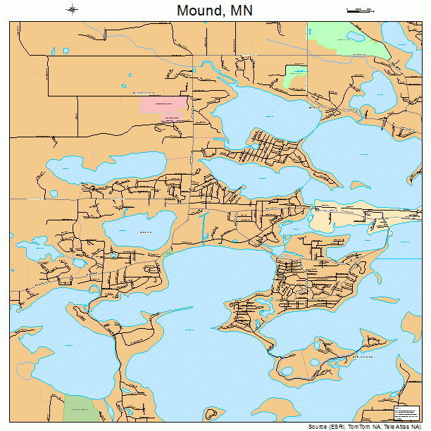 Mound, MN street map