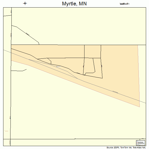 Myrtle, MN street map