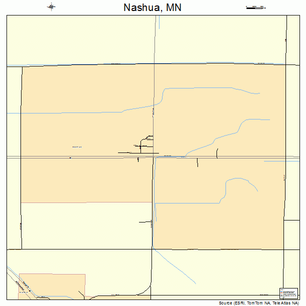 Nashua, MN street map