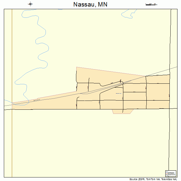 Nassau, MN street map