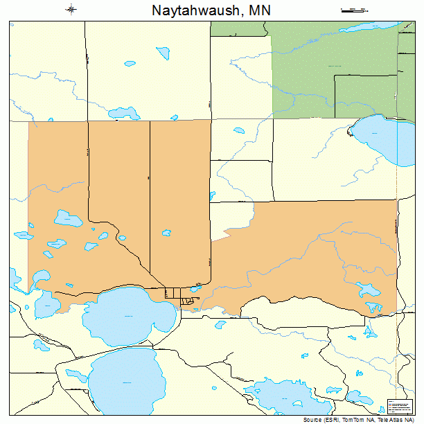 Naytahwaush, MN street map