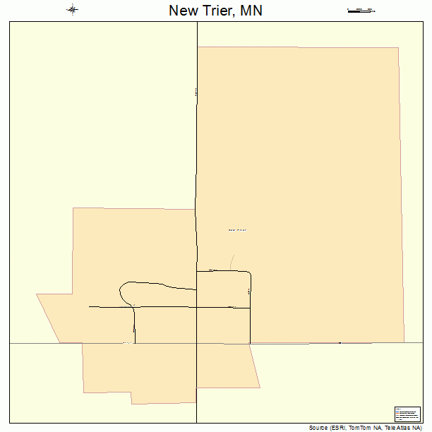 New Trier, MN street map