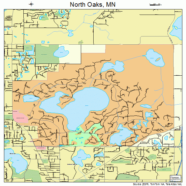 North Oaks, MN street map
