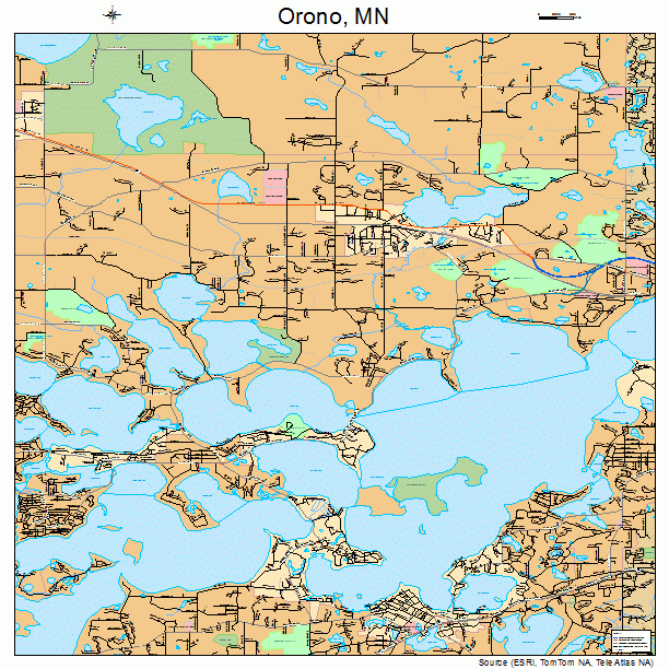 Orono, MN street map