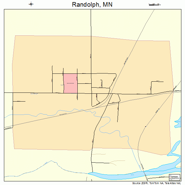 Randolph, MN street map