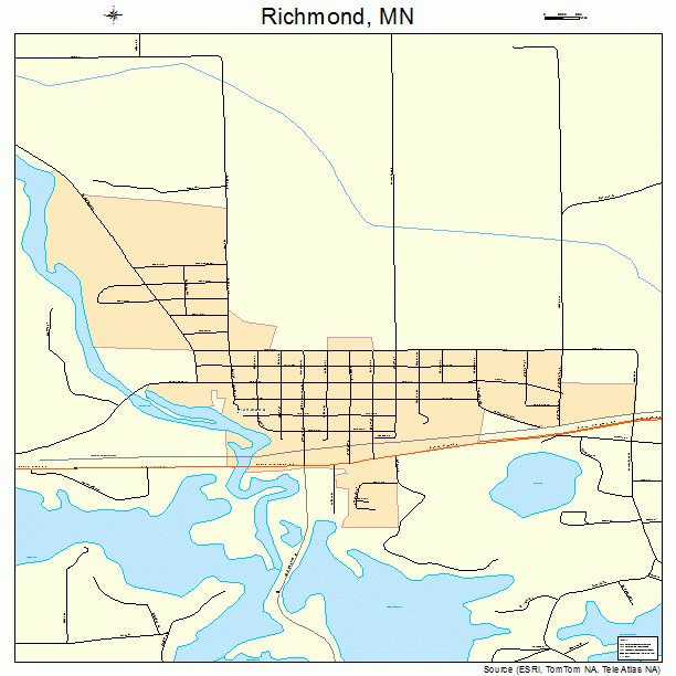 Richmond, MN street map