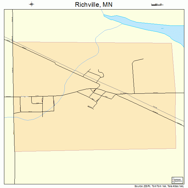 Richville, MN street map