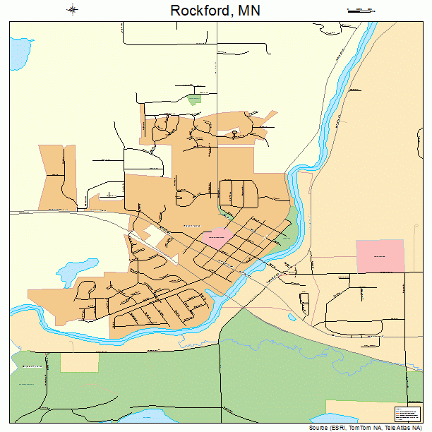 Rockford, MN street map