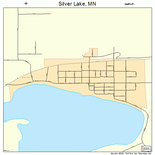 Silver Lake, MN street map