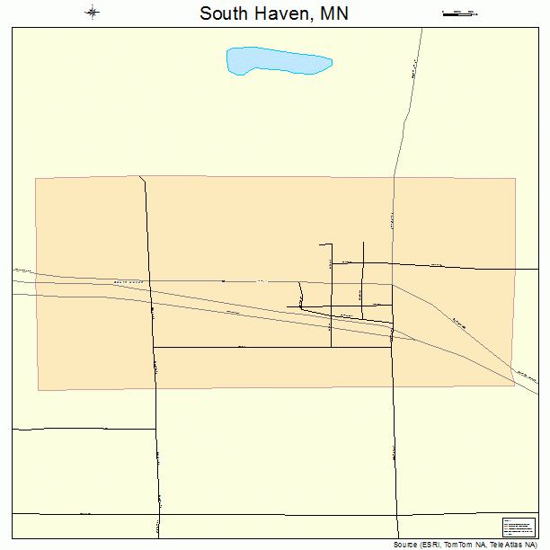 South Haven, MN street map