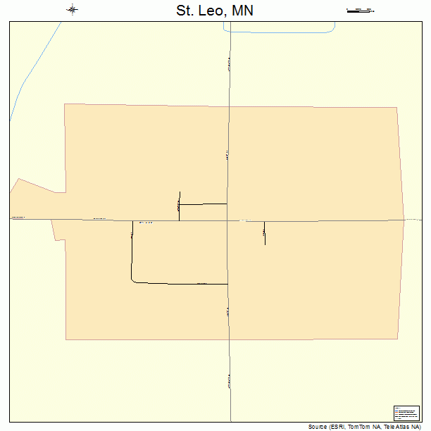 St. Leo, MN street map
