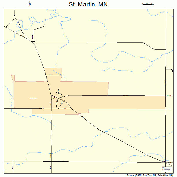 St. Martin, MN street map