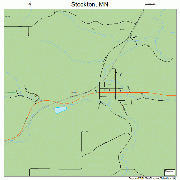 Stockton, MN street map