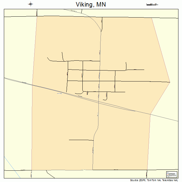 Viking, MN street map