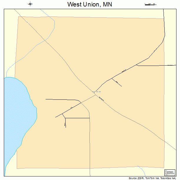 West Union, MN street map