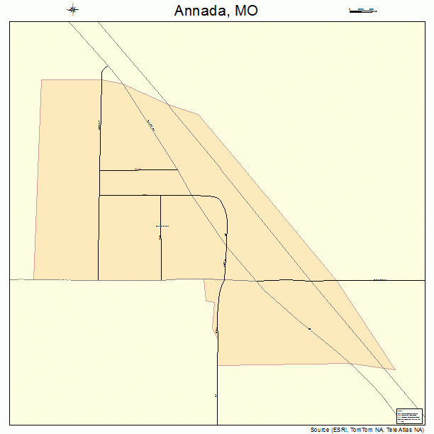 Annada, MO street map