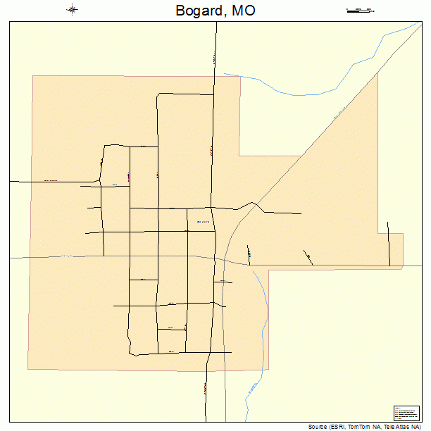 Bogard, MO street map