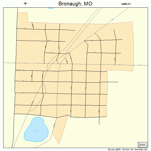Bronaugh, MO street map