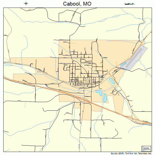 Cabool, MO street map