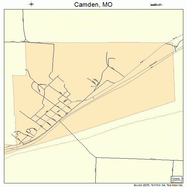 Camden, MO street map