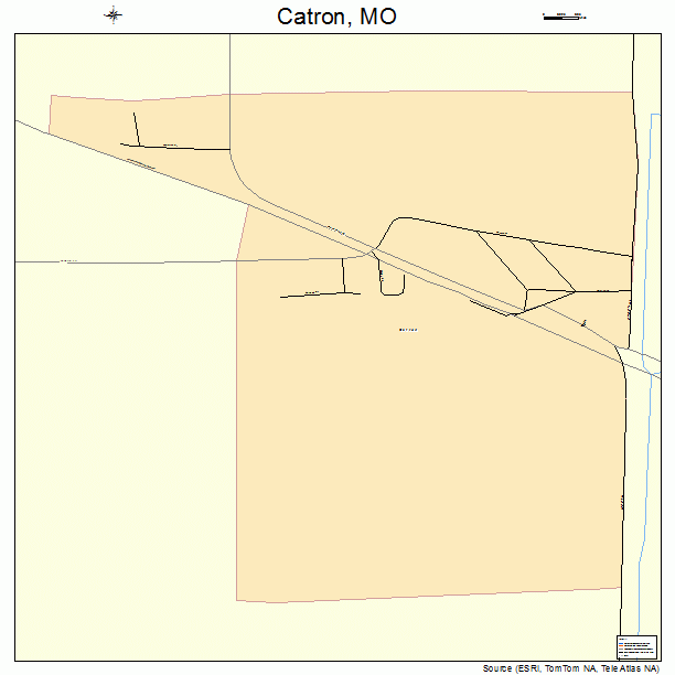 Catron, MO street map