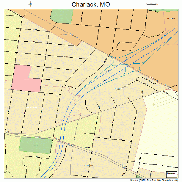 Charlack, MO street map
